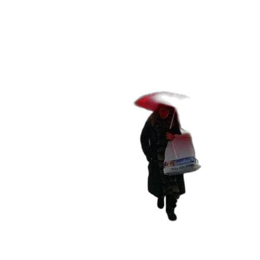 umbrella, jacket, hat, robot, 3d render, concept art, photorealistic, pixel art transparent PNG cut-out