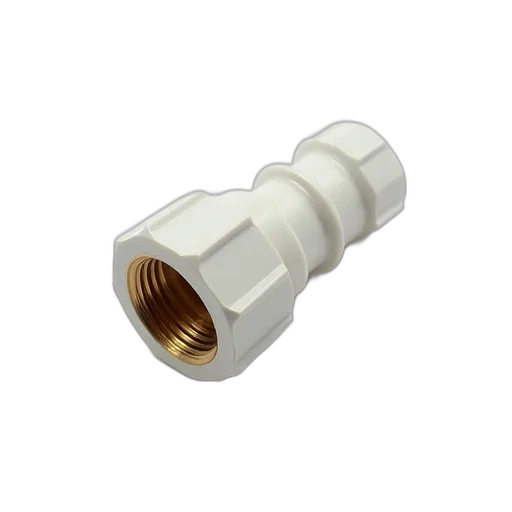 jewelry, 3d render, 2pcs, 1mm, hose, barb, female, thread transparent PNG cut-out