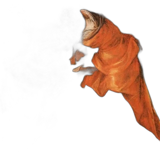 mask, dragon, umbrella, staff, concept art, watercolor, photorealistic, 3d render transparent PNG cut-out