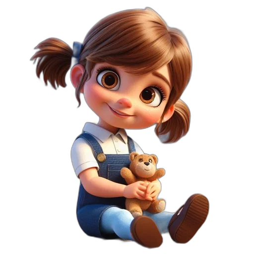 staff, face, animal, 3d render, cartoon, photorealistic, concept art, young transparent PNG cut-out