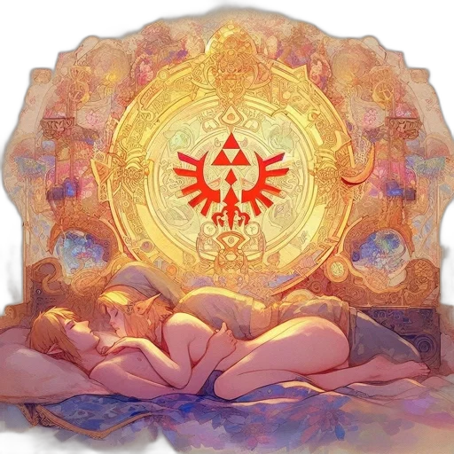 crown, jewelry, concept art, fantasy art, pixel art, watercolor, fire, red transparent PNG cut-out