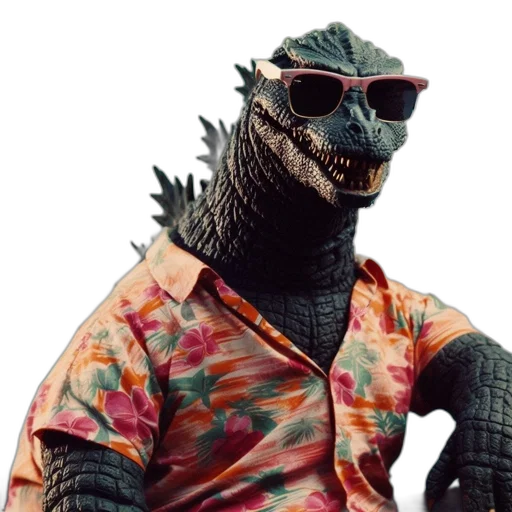 animal, creature, dragon, jacket transparent PNG cut-out