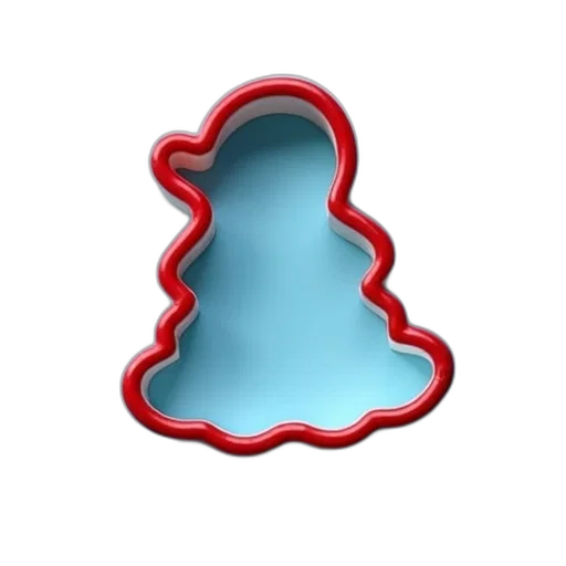 jewelry, crown, hat, staff, 3d render, vaporwave, blue, red transparent PNG cut-out