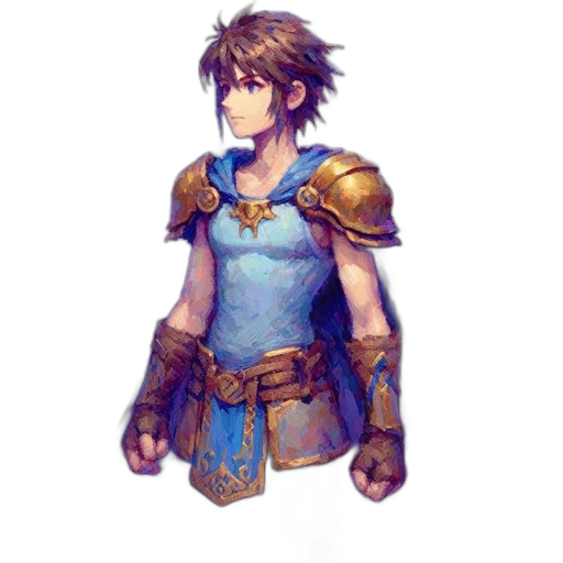 sword, staff, weapon, fantasy art, concept art, pixel art, watercolor, blue transparent PNG cut-out