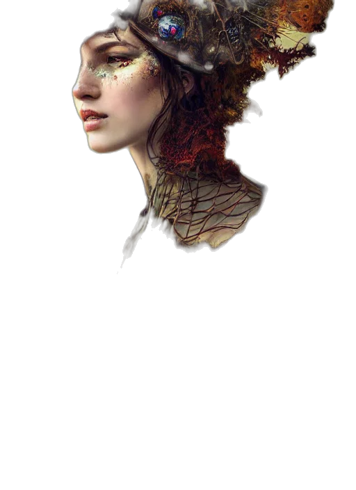 hat, face, crown, hair transparent PNG cut-out