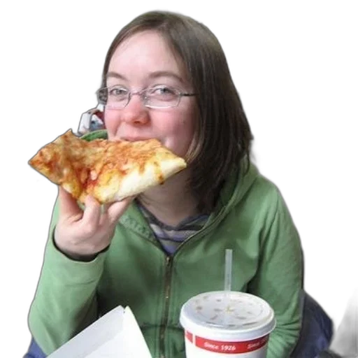 food, face, weapon, creature, woman, green, hoodie, eating transparent PNG cut-out