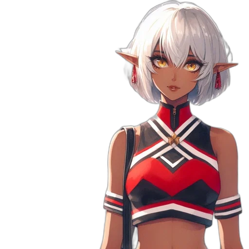 staff, face, creature, mask, anime, concept art, fantasy art, pixel art transparent PNG cut-out