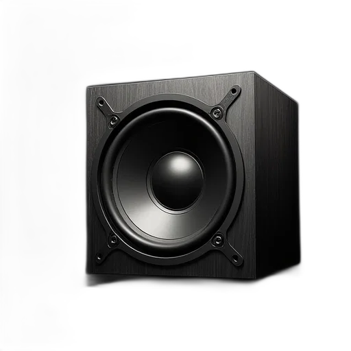 3d render, kicker, single, sub transparent PNG cut-out
