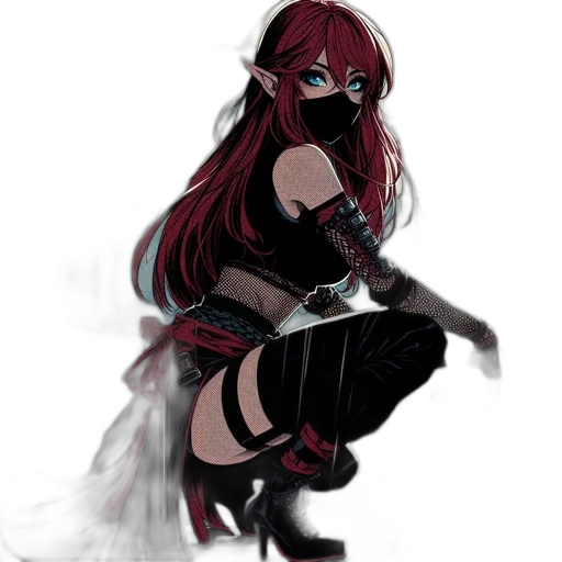 mask, weapon, staff, sword, concept art, fantasy art, anime, pixel art transparent PNG cut-out