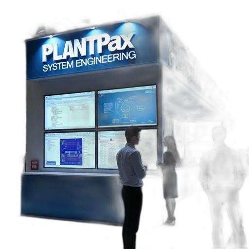 first, image, shows, trade, show, booth, large, sign transparent PNG cut-out