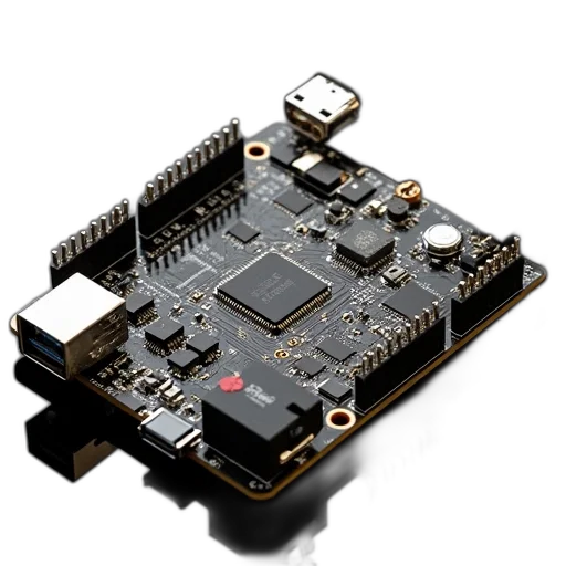 usb, interface, raspiboard, components transparent PNG cut-out