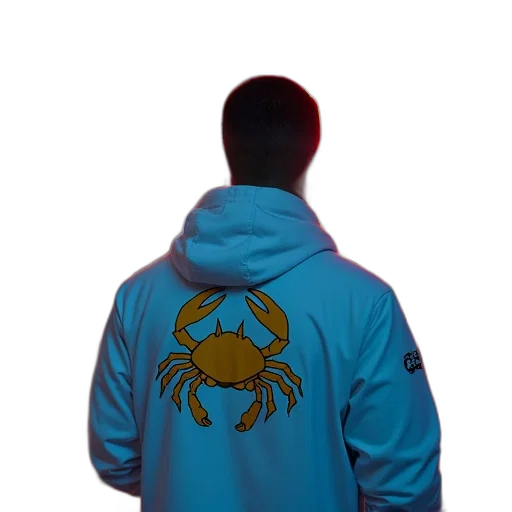 jacket, creature, animal, 3d render, concept art, pixel art, vaporwave, man transparent PNG cut-out