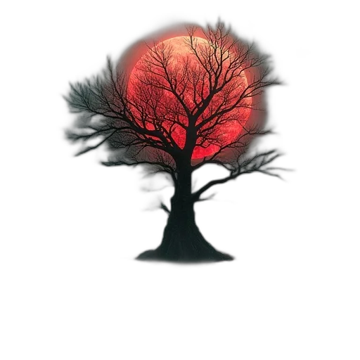 tree, crown, hair, staff transparent PNG cut-out