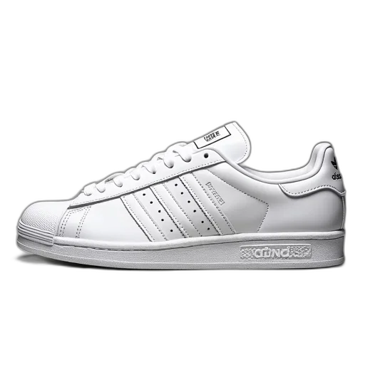 shoes, photorealistic, adidas, originals, stan, slip, whitegreec, b41704 transparent PNG cut-out