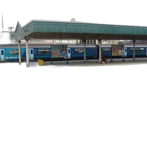 building, staff, weapon, 3d render, concept art, photorealistic, train, station transparent PNG cut-out