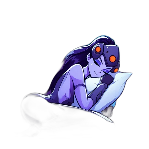 robot, creature, concept art, pixel art, fantasy art, vaporwave, female, anime transparent PNG cut-out