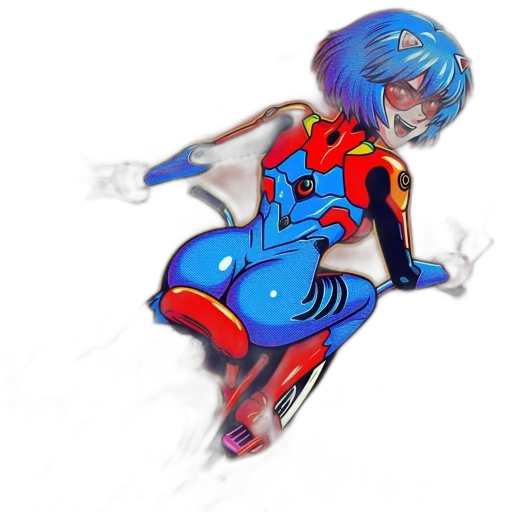 robot, mask, creature, dress, concept art, comic book art, 3d render, watercolor transparent PNG cut-out
