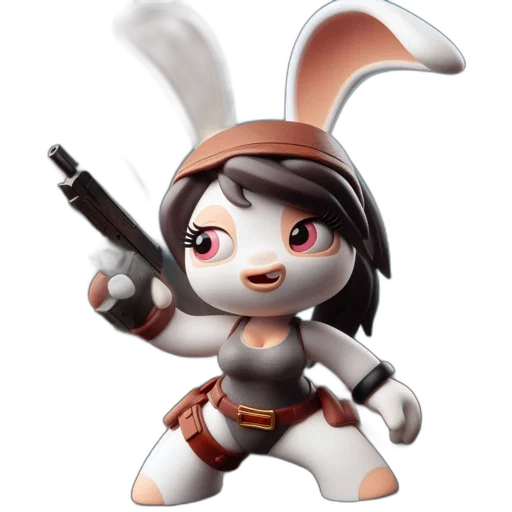 weapon, staff, 3d render, concept art, cartoon, pixel art, toy, figure transparent PNG cut-out