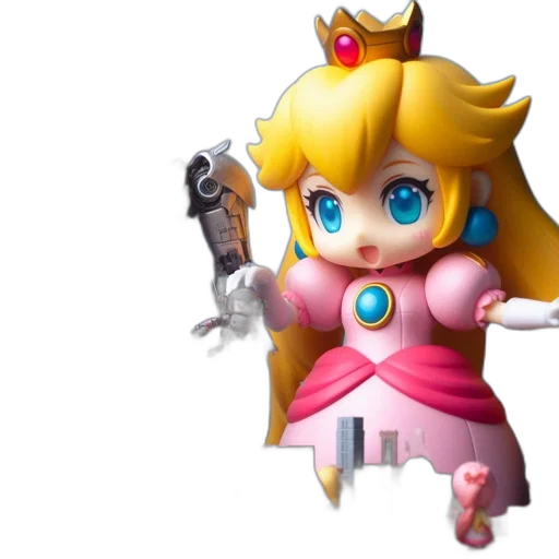 weapon, crown, staff, sword, 3d render, concept art, vaporwave, illustration transparent PNG cut-out