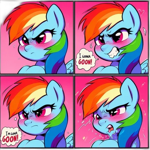 pixel art, rainbow, dash, embarks, adventure, determination, then, stops transparent PNG cut-out