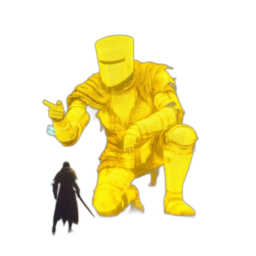 robot, animal, creature, staff, concept art, pixel art, comic book art, cyberpunk transparent PNG cut-out