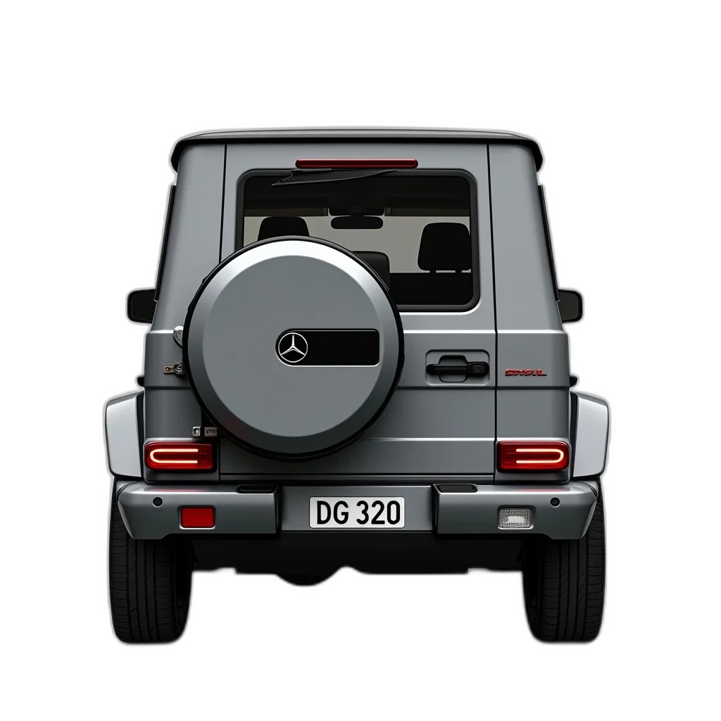 car, robot, weapon, 3d render, photorealistic, gray, mercedes-benz, g-wagen transparent PNG cut-out