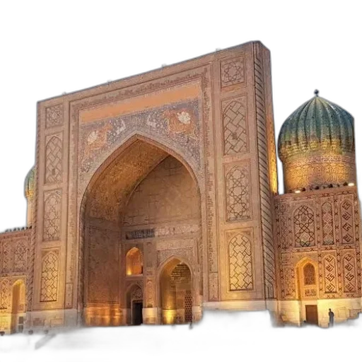 building, 3d render, photorealistic, concept art, golden, grand, ornate, intricate transparent PNG cut-out