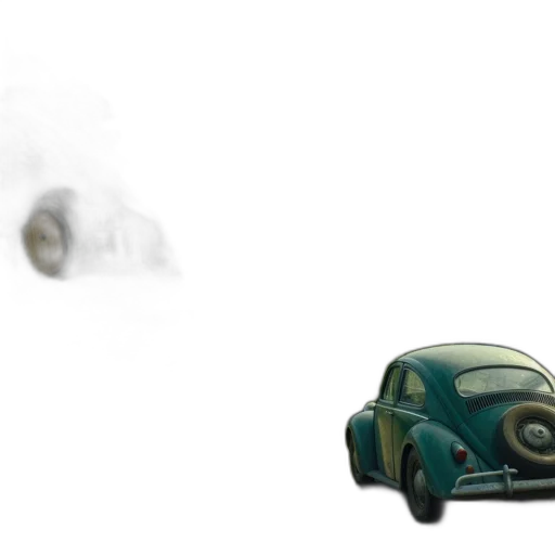 car, robot, animal, concept art, 3d render, photorealistic, fog, fire transparent PNG cut-out