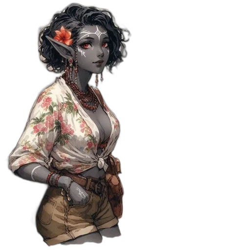 staff, dress, mask, face, concept art, fantasy art, watercolor, photorealistic transparent PNG cut-out