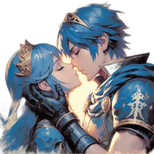 crown, sword, dragon, mask, fantasy art, watercolor, concept art, anime transparent PNG cut-out