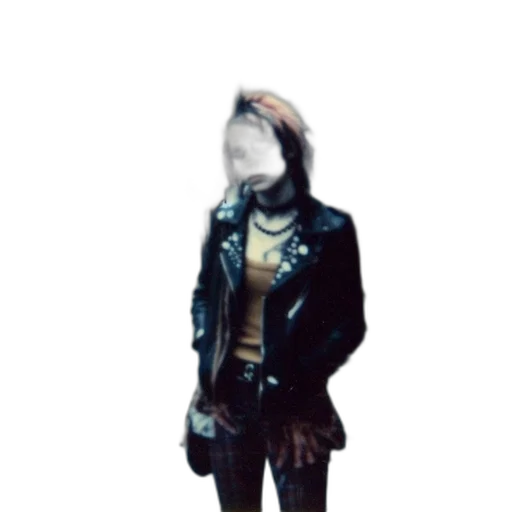 jacket, mask, face, robot, 3d render, cyberpunk, concept art, vaporwave transparent PNG cut-out