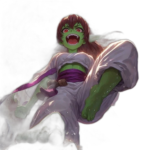 creature, staff, concept art, comic book art, fantasy art, photorealistic, outer space, green transparent PNG cut-out