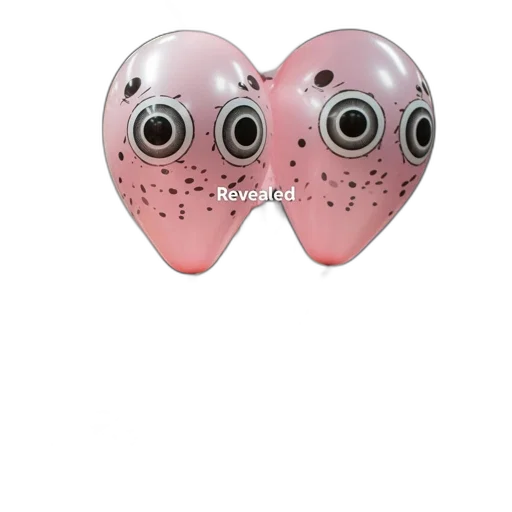 mask, jewelry, robot, 3d render, photorealistic, cartoon, concept art, pink transparent PNG cut-out