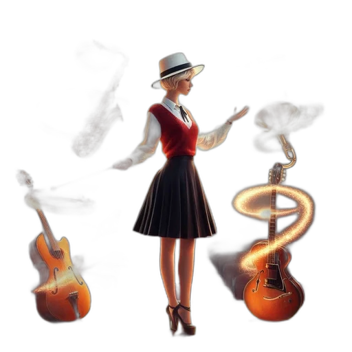 dress, concept art, photorealistic, fantasy art, 3d render, fog, fire, conductor transparent PNG cut-out