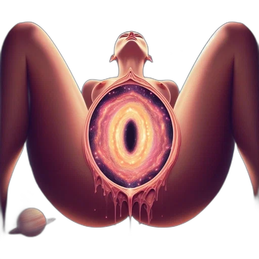 creature, concept art, comic book art, outer space, ethereal, depiction, features, woman transparent PNG cut-out