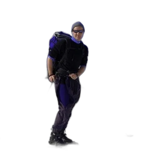 robot, jacket, creature, staff, concept art, 3d render, cyberpunk, pixel art transparent PNG cut-out