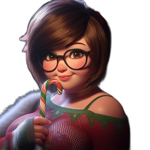staff, face, weapon, creature, cartoon, fantasy art, concept art, photorealistic transparent PNG cut-out