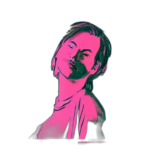 face, staff, jacket, hair transparent PNG cut-out