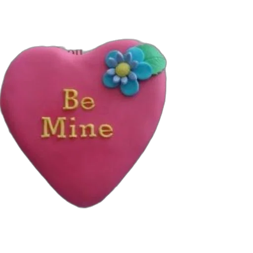 jewelry, pink, heart-shaped, cookie, mine, written, next, smartphone transparent PNG cut-out