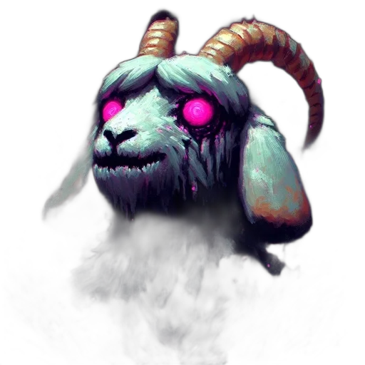 creature, mask, staff, dragon, concept art, fantasy art, pixel art, 3d render transparent PNG cut-out