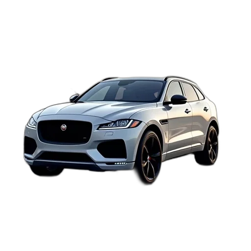 car, new, jaguar, pace, suv transparent PNG cut-out