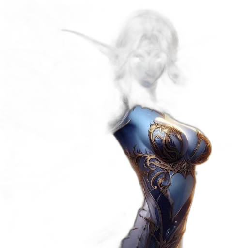 dress, sword, dragon, staff transparent PNG cut-out