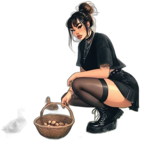 food, staff, dress, weapon, fantasy art, concept art, oil painting, anime transparent PNG cut-out