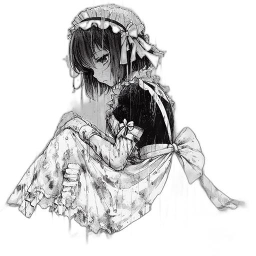 dress, crown, mask, flower, concept art, photorealistic, fantasy art, pencil sketch transparent PNG cut-out