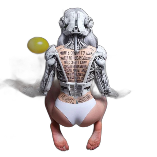 robot, creature, animal, food, 3d render, concept art, photorealistic, fantasy art transparent PNG cut-out