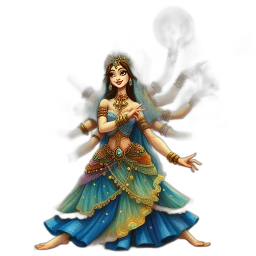 jewelry, dress, staff, fantasy art, concept art, pixel art, 3d render, underwater transparent PNG cut-out