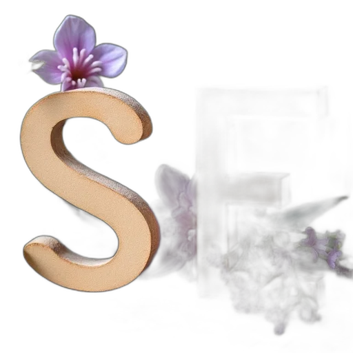 jewelry, flower, staff, crown, 3d render, concept art, photorealistic, wooden transparent PNG cut-out