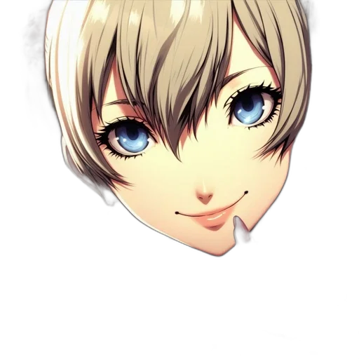 face, mask, staff, hair, anime, cartoon, pixel art, 3d render transparent PNG cut-out