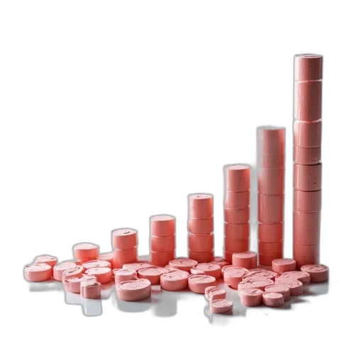 bar, chart, showing, number, deaths, prescription, drugs transparent PNG cut-out