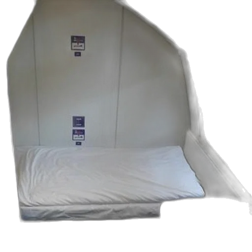 furniture, umbrella, staff, small, white, single, bed, sheet transparent PNG cut-out